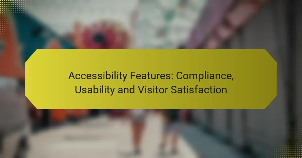 Accessibility Features: Compliance, Usability and Visitor Satisfaction