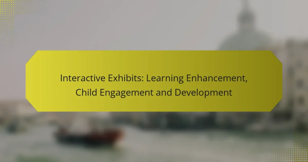 Interactive Exhibits: Learning Enhancement, Child Engagement and Development