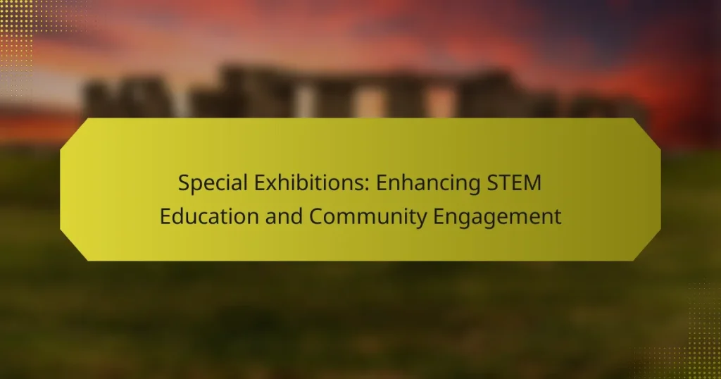 Special Exhibitions: Enhancing STEM Education and Community Engagement