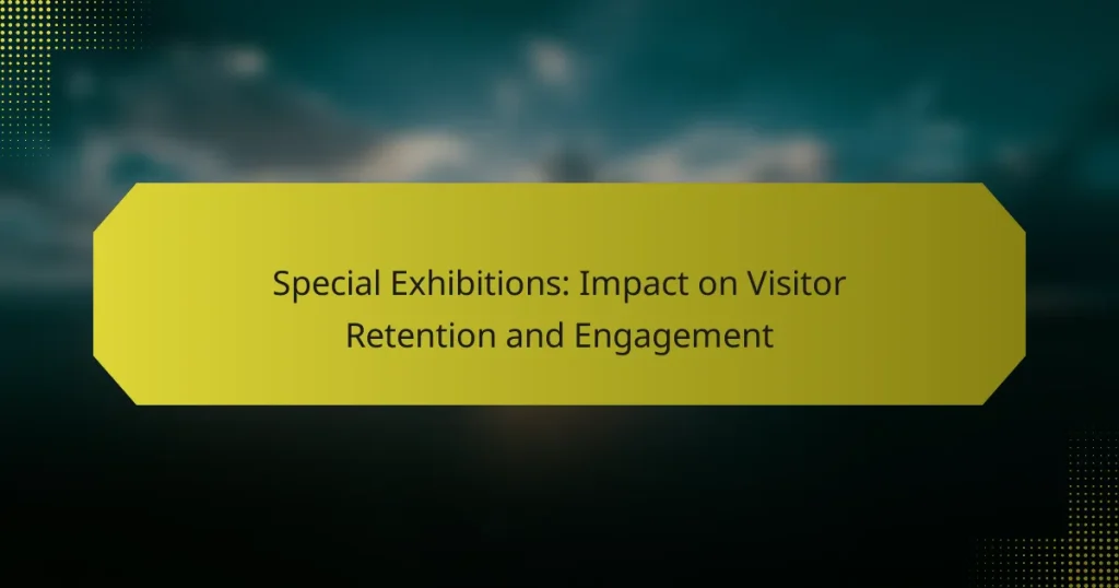 Special Exhibitions: Impact on Visitor Retention and Engagement
